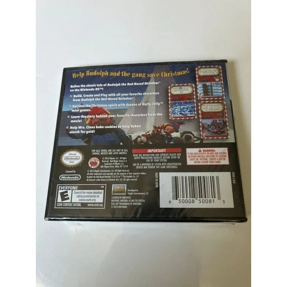 Rudolph the Red-Nosed Reindeer for Nintendo DS Video Game
